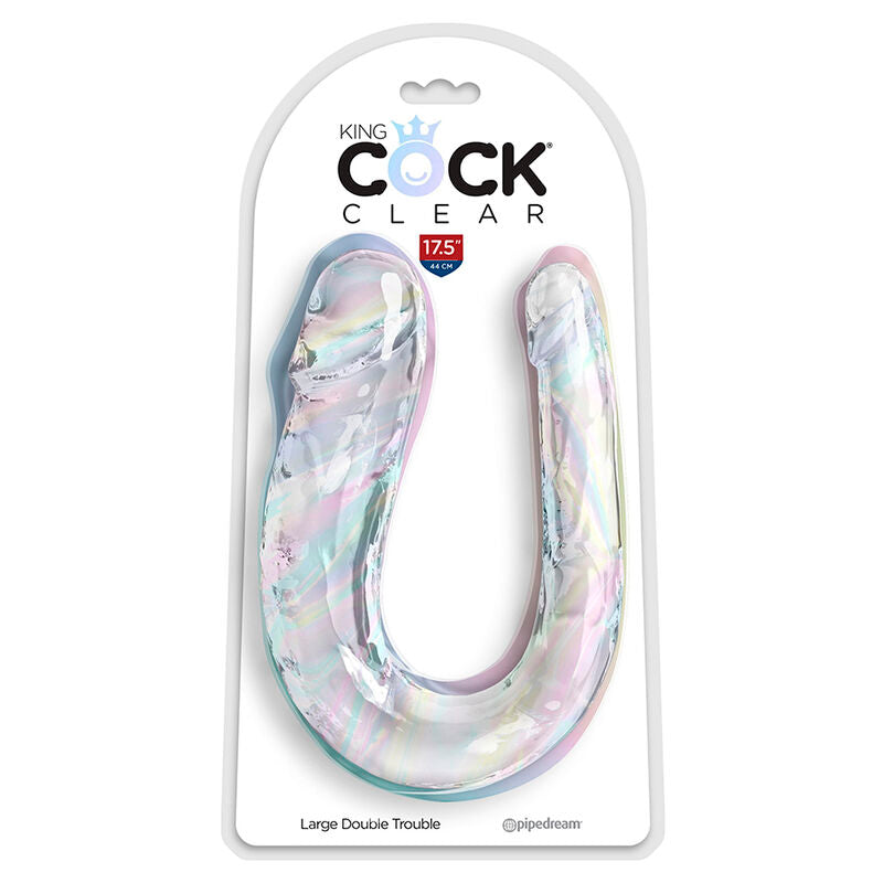 Double dong en U transparent 44 cm — emballage