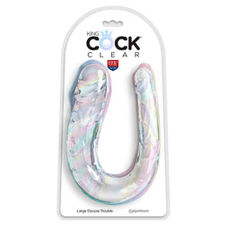 Double dong en U transparent 44 cm — emballage
