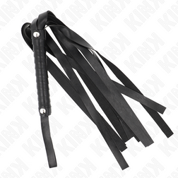 Fouet à lanières larges noir 48,5 cm — image 2