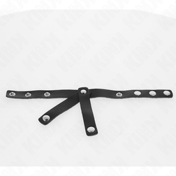 Ball separator cuir ajustable avec cockring base — emballage