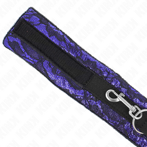 KINK COLLIER COURT EN DENTELLE DE VELOURS AVEC CEINTURE 105 CM AVEC GARNITURE EN NYLON 44 X 55 CM