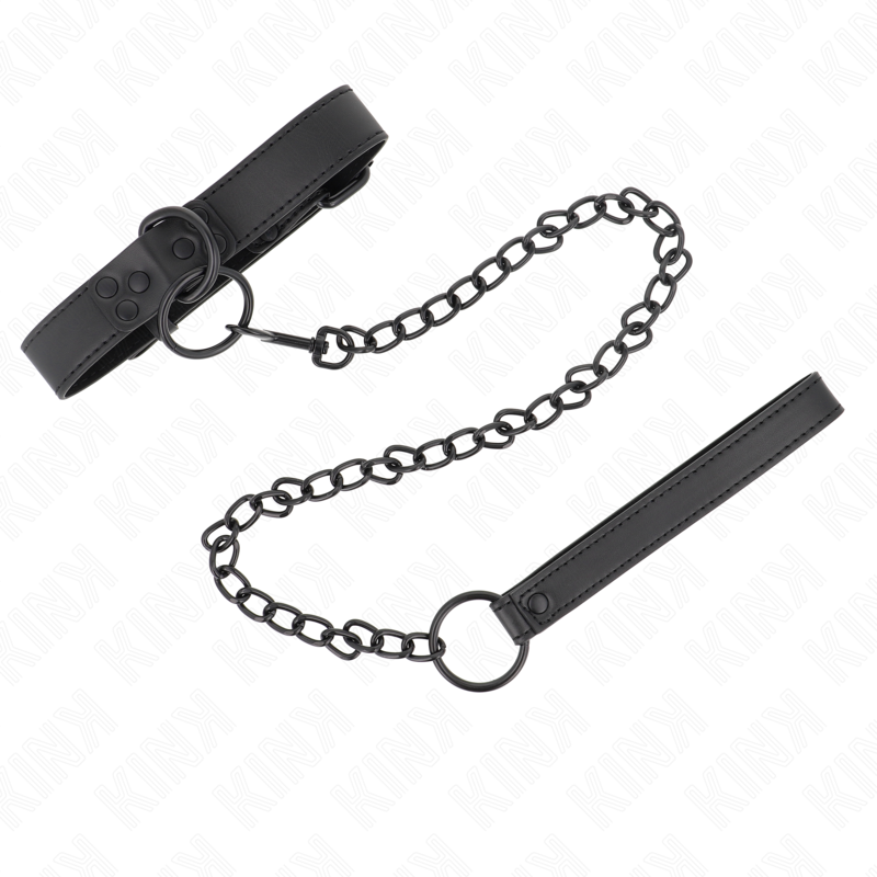 KINK COLLIER AVEC LAISSE FONCEE 65 CM AJUSTABLE 37 54 CM X 3 CM