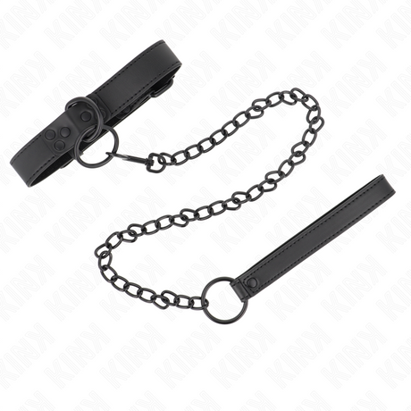 KINK COLLIER AVEC LAISSE FONCEE 65 CM AJUSTABLE 37 54 CM X 3 CM