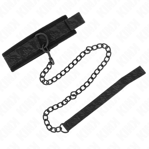 KINK COLLIER MODELE BASIC AVEC LAISSE 77 CM MODELE 5 AJUSTABLE 34 54 CM X 5 CM