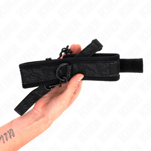 KINK COLLIER MODELE BASIC AVEC LAISSE 77 CM MODELE 5 AJUSTABLE 34 54 CM X 5 CM