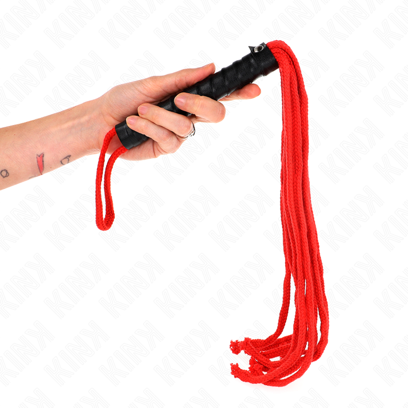 KINK FOUET CORDE ROJO 56 CM