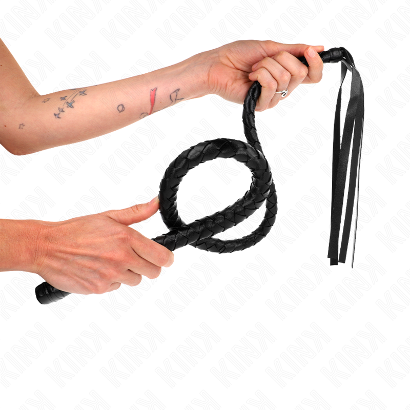 KINK FOUET LONG AVEC BILLES 110 CM