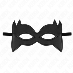 Vue de profil de l'accessoire Masque BDSM chat