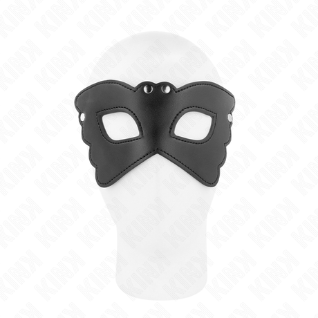 KINK MASQUE EN CUIRETTE FORME PAPILLON 20 x 9 CM