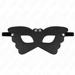 Loup BDSM cuir synthétique — Masked Allure — vue 2