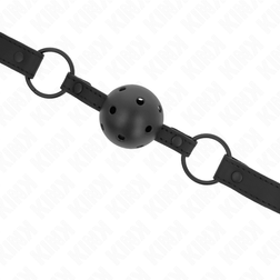 Vue sous un autre angle de l'accessoire Bâillon boule 4,