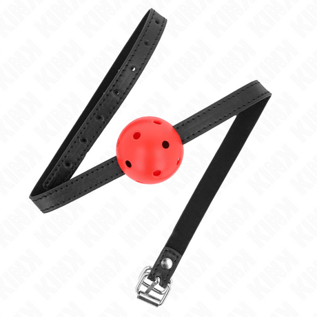 KINK BAILLON A BOULE SIMPLICITE ROUGE RESPIRANT 45 CM 62 x 15 CM