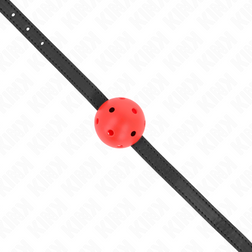 KINK BAILLON A BOULE SIMPLICITE ROUGE RESPIRANT 4,5 CM 62 x 15 CM