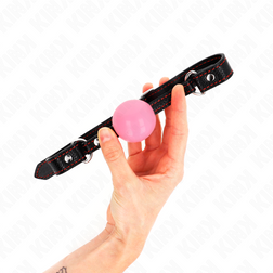 Bâillon boule rose 4 cm