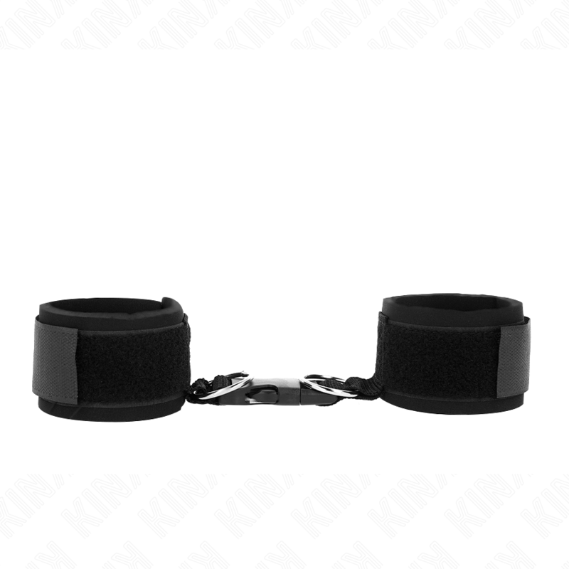 KINK APPUI POIGNET EN NEOPRENE A ATTACHES ET BOUCLES NOIR REGLABLE 22 34 CM