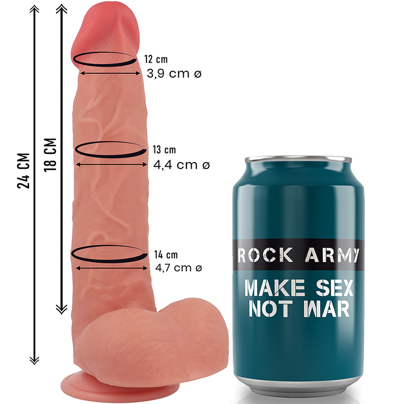 ROCKARMY RAPTOR SILICONE LIQUIDE 24 CM O 44 CM