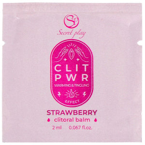 SECRETPLAY LUBRIFIANT UNIDOSE FRAISE 2 ML