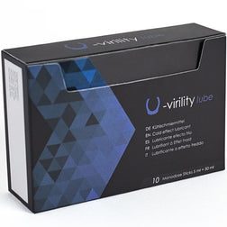 Lubrifiant stimulant effet froid 10 monodoses 5 ml — U-Virility
