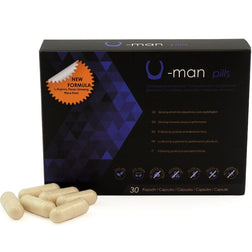 U-Man nouvelle formule L-arginine, ginseng et maca — 30 capsules