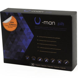 Complément alimentaire L-arginine, ginseng & maca 30 capsules — U-Man