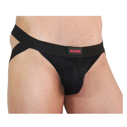 Jockstrap noir scintillant — 003