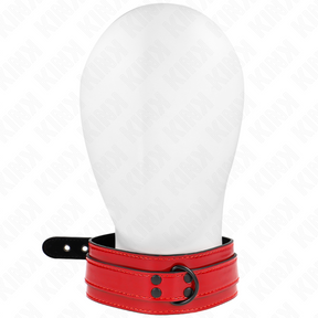 KINK COLLIER AJUSTABLE ROUGE VIN 375 495 CM X 5 CM
