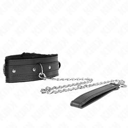 KINK COLLIER AVEC LAISSE 65 CM AVEC RESTRICTIONS NOIR 36 42 CM X 55 CM