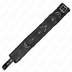 KINK COLLIER AVEC LAISSE 65 CM AVEC RESTRICTIONS NOIR 36 42 CM X 55 CM