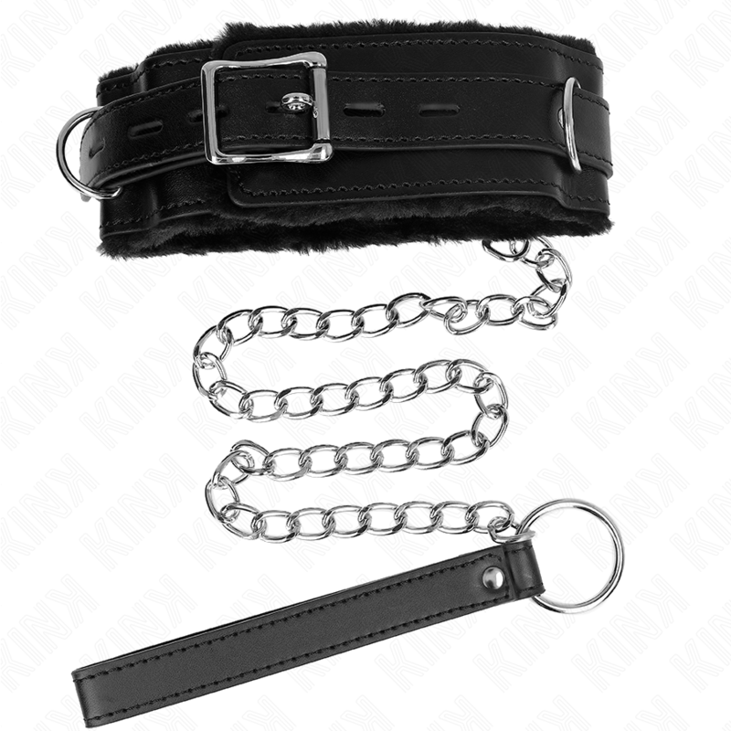 KINK COLLIER AVEC LAISSE 65 CM AVEC RESTRICTIONS NOIR 36 42 CM X 55 CM