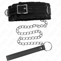 KINK COLLIER AVEC LAISSE 65 CM AVEC RESTRICTIONS NOIR 36 42 CM X 55 CM
