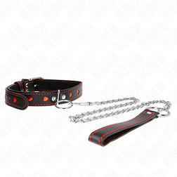 KINK COLLIER AVEC BRACELET 65 CM DETAILS COEUR 525 X 25 CM
