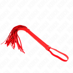Fouet manche texturé rouge 48,5 cm — image 5
