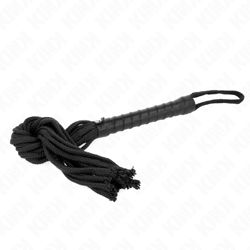 KINK FOUET CORDE NOIRE 56 CM