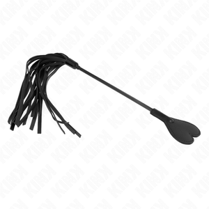 Mini Martinet et tapette cœur 35 cm — gros plan