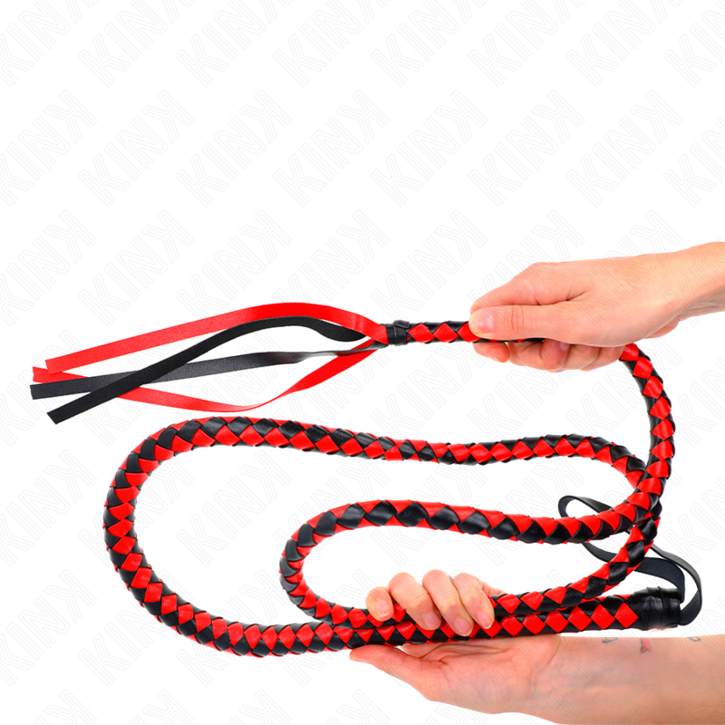 KINK FOUET LONG SERPENT ROUGE 210 CM
