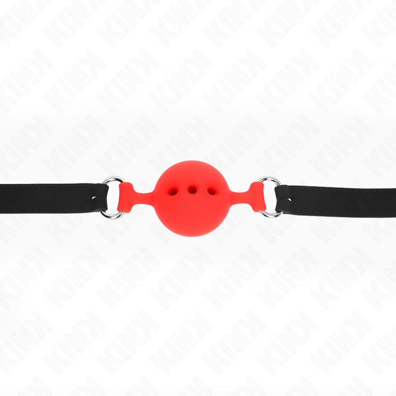 KINK BAG ENTIER EN SILICONE 55 x 2 CM AVEC BOULE DE 45 CM TAILLE M ROUGE AJUSTABLE 35 51 CM