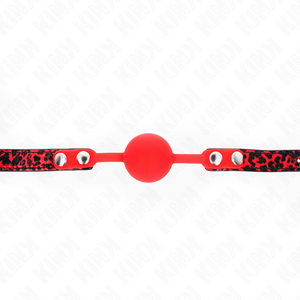 KINK BOULE EN SILICONE 4 CM GAG MODELE 2 60 x 2 CM
