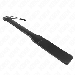 Paddle longue fine simili-cuir noire 45 cm — Kink — vue 5