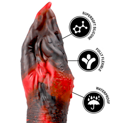 Détails des propriétés du gode fisting silicone souple
