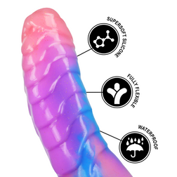 Détails des caractéristiques du gode fantaisie en silicone waterproof