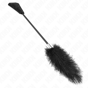 KINK PLUMES D AUTRUCHE POUR TICKLE AVEC PALETTE DENTELLE 56 CM