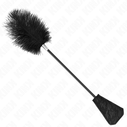 KINK PLUMES D AUTRUCHE POUR TICKLE AVEC PALETTE DENTELLE 56 CM