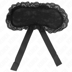 Bandeau en dentelle noire Kink modèle 1, 22,5 × 11 cm