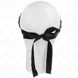 Bandeau en dentelle noire Kink modèle 1, 22,5 × 11 cm