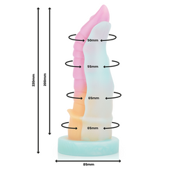 Schéma technique des dimensions du gode XL Kelpie