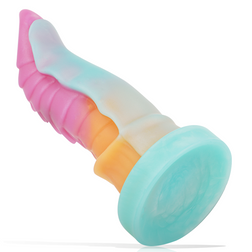 Vue en perspective du gode XL Kelpie en silicone