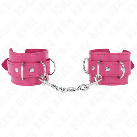 KINK 3 APPAREILS POIGNETS AJUSTABLES ROSE 175 25 CM X 6 CM