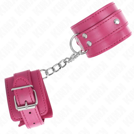 KINK 3 APPAREILS POIGNETS AJUSTABLES ROSE 175 25 CM X 6 CM
