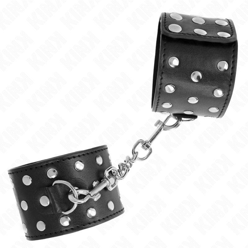 KINK RETENUES POIGNETS PUNK REGLABLES 19 24 CM X 55 CM