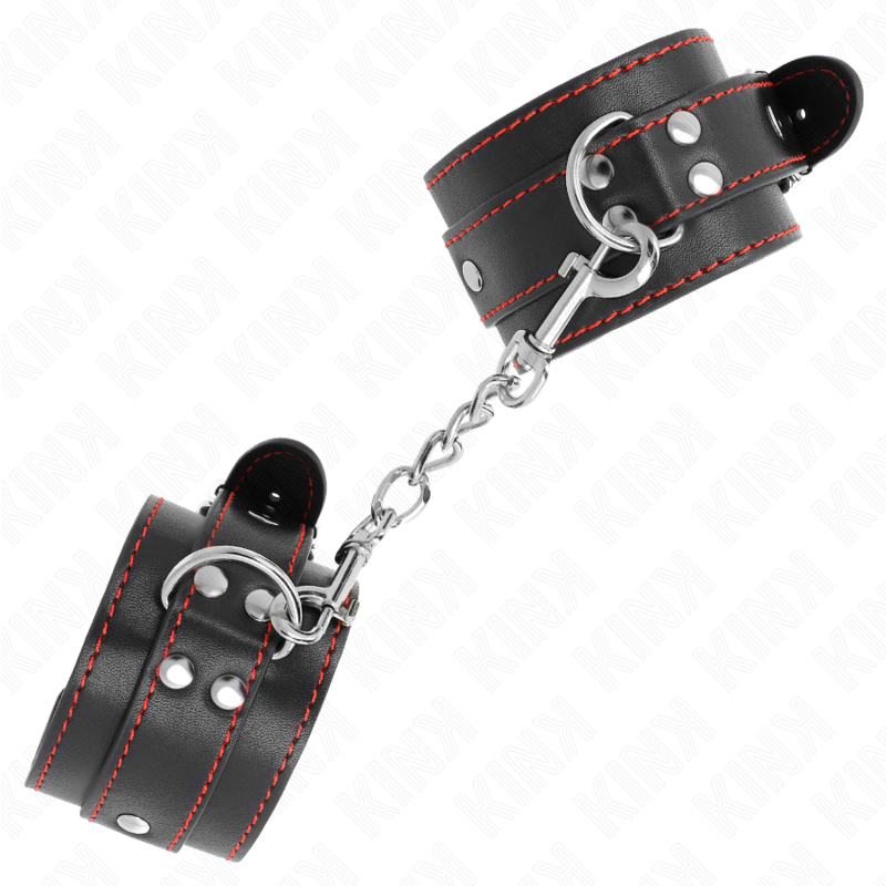 KINK APPUI POIGNETS NOIR AVEC DOUBLURE ROUGE REGLABLE 20 28 CM X 55 CM